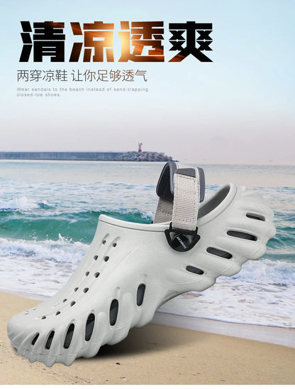 EVA Waterproof Shoes Classics Woman Sandals Mens Outdoor Beach Slides Couple's Non-Slip Casual Slippers