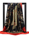 Scarves For Women Print Silk Satin Head Scarf Female Luxury Brand Square Shawl Large Hijab Scarfs