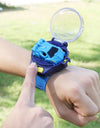 Children's Watch Remote Control Car Electric Alloy Mini Watch Car Parent Child Interaction 2.4G Remote Control Racing Toy Gift