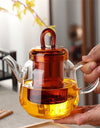 750ml Heat-Resistant High Borosilicate Glass Teapot With Tea Infuser Afternoon Tea Boiling Puer Flower Tea Pot Teaset Teaware