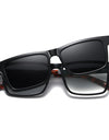 Vintage Punk Polarized Flip Up Sunglasses for Women Driving UV400 Eyeglasses