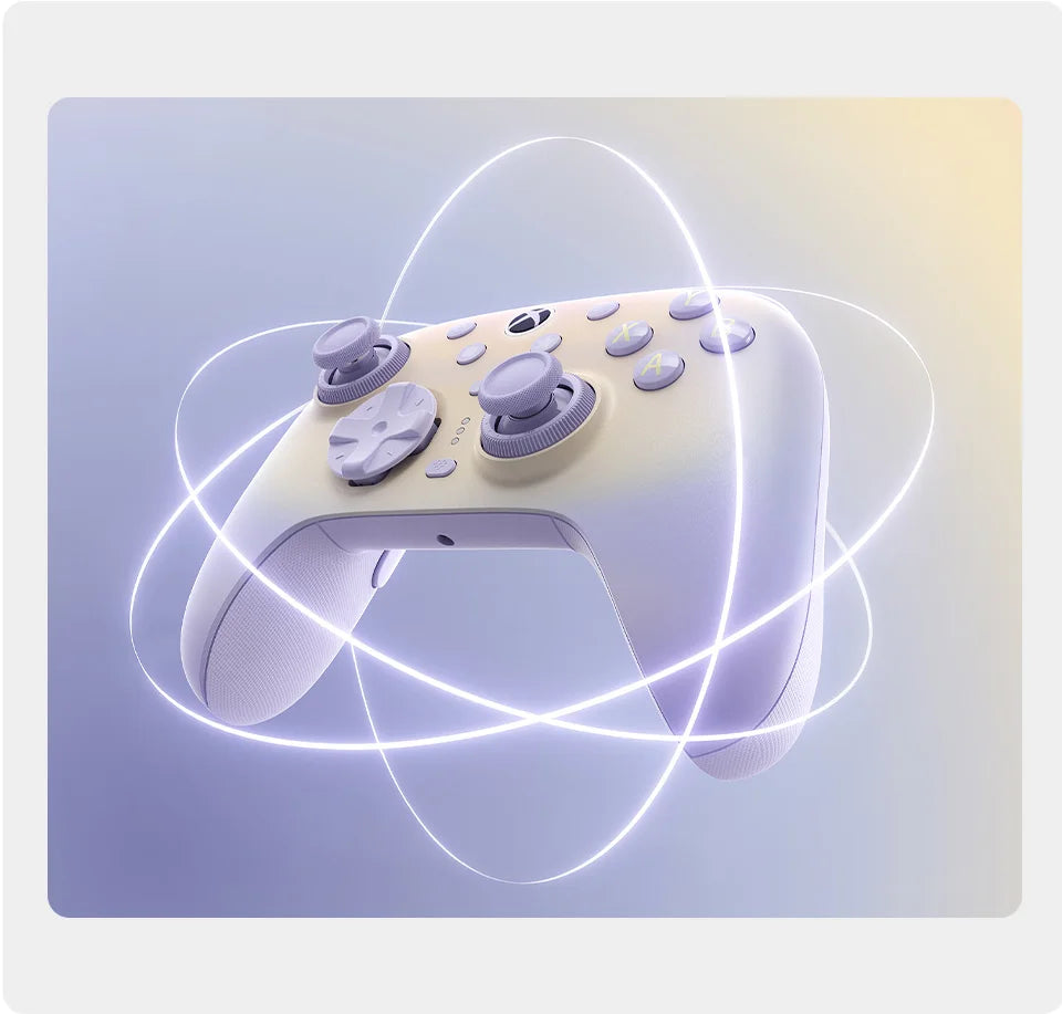 Wireless Gaming Controller with Adjustable TMR Joysticks for Xbox and PC Lavender