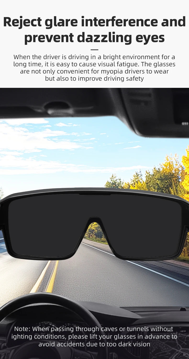 Polarized Cycling Glasses Set for Myopia Glasses UV400 Sun Protection Driving Fishing Hiking Cycling Eyewear Sunglasses
