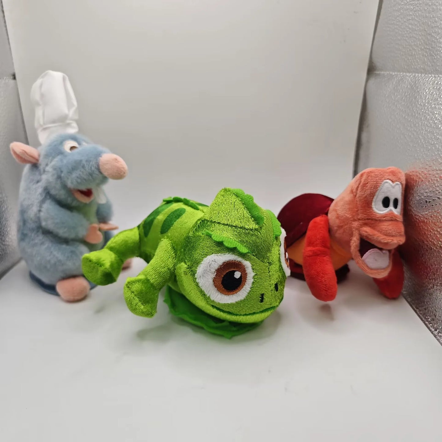 16cm Ratatouille Chameleon Plush Magnetic Sebastian Shoulder Plush Toy Kawaii Plush Stuffed Dolls Kids Birthday Gifts