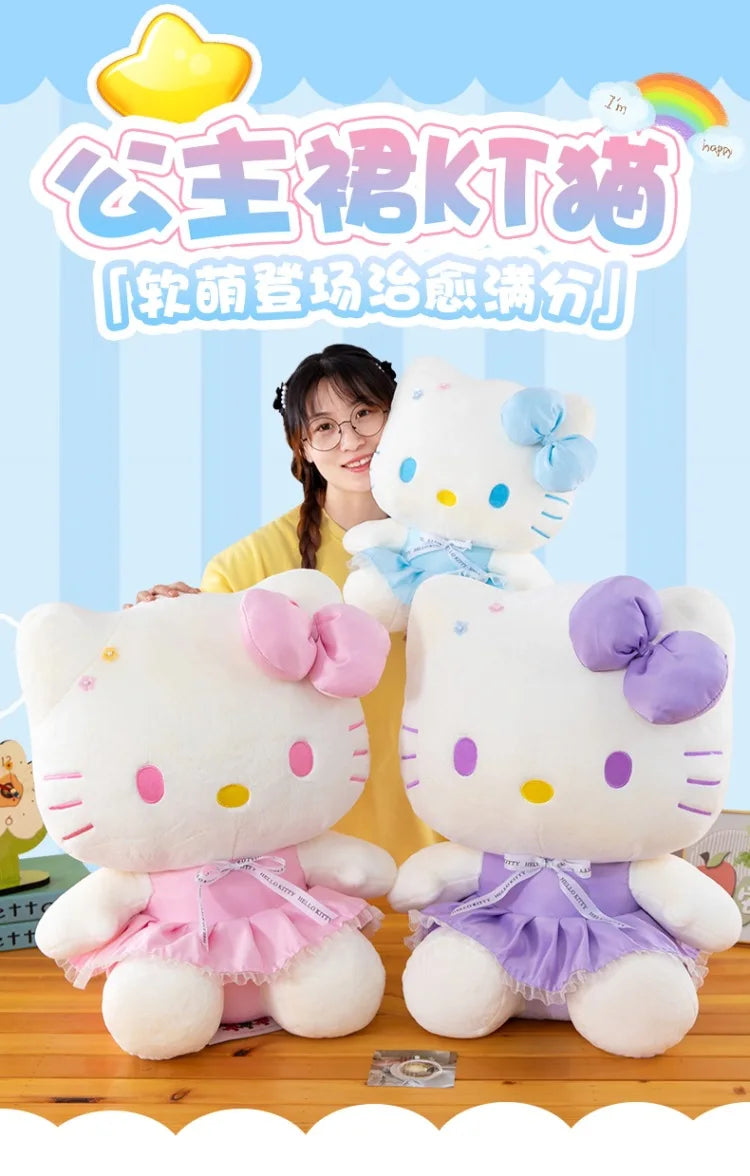 Princess Dress Cat Character Plush Stuffed Doll Toy