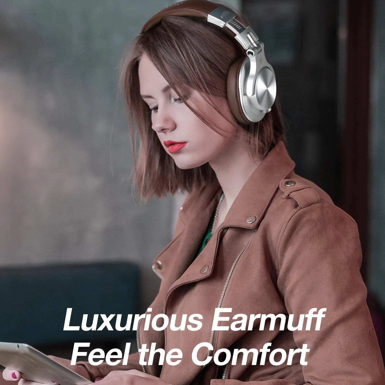 A70 Fusion Wired + Wireless Bluetooth 5.2 Headphones For Phone With Mic Over Ear Studio DJ Headphone Recording Headset