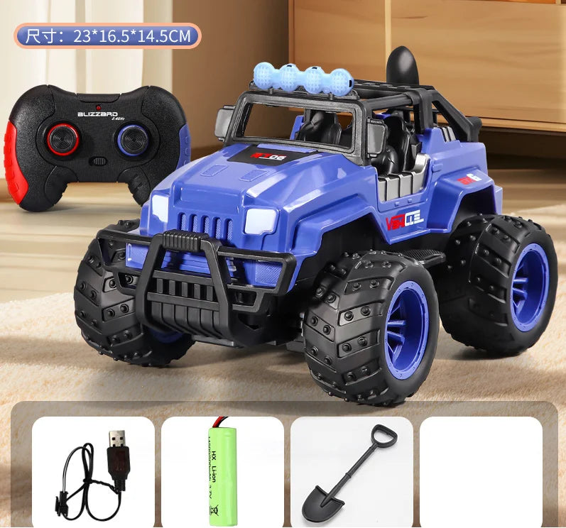 Pink Remote Control Off Road Climbing Car Toy