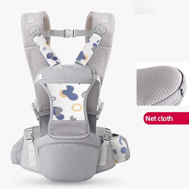 Ergonomic  Carrier Backpack   Hipseat Carrier Front Facing Ergonomic Kangaroo  Wrap Sli