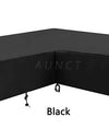 L Shape Corner Outdoor Sofa Cover Waterproof Rattan Corner Furniture Cover V Shape Sofa Table Chair Protective Dust Covers