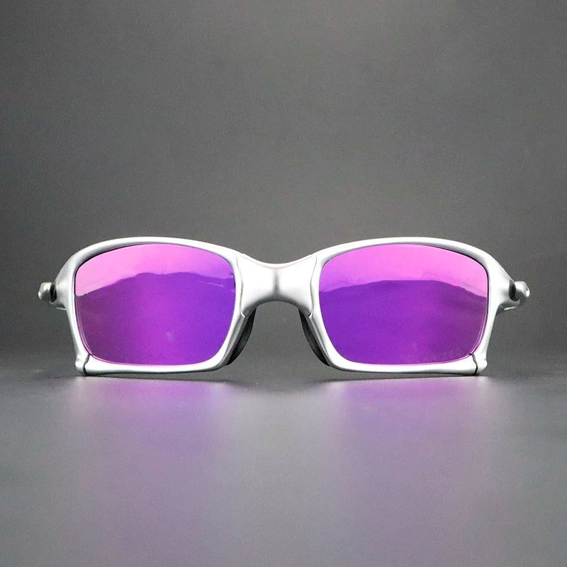 Polarized Metal Cycling Sunglasses UV400 Sports Eyewear
