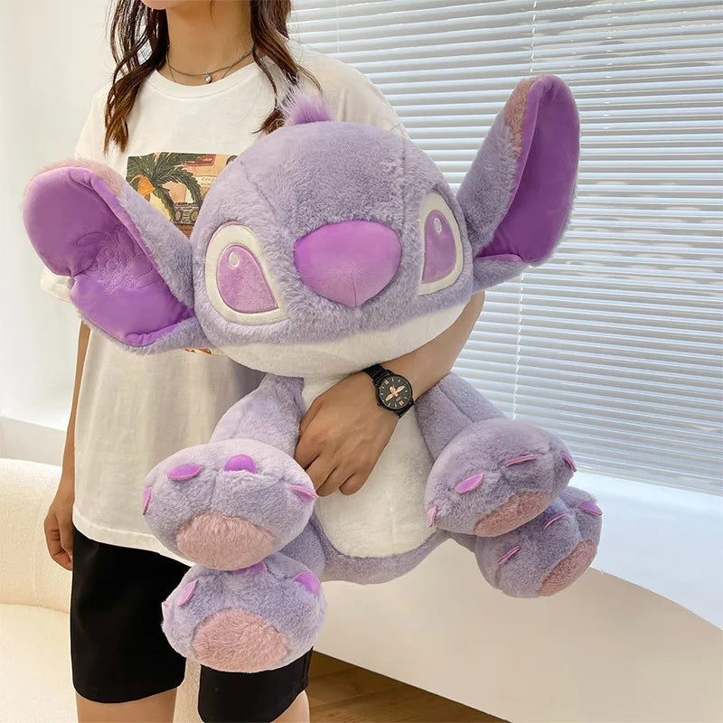 Disney Cartoon Purple Stitch Doll Star  Kawaii Plush Toy Girl's Birthday Doll Girlfriend Valentine's Day Gift 25cm/30cm/45cm