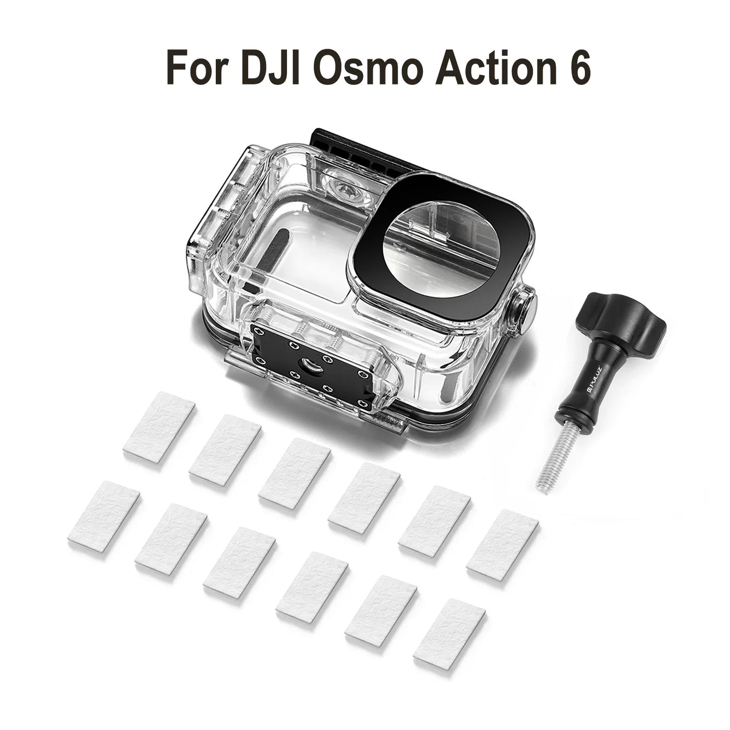 60 Metre Magnetic Waterproof Diving Case for DJI Osmo Action 3 4 5 Pro and 6