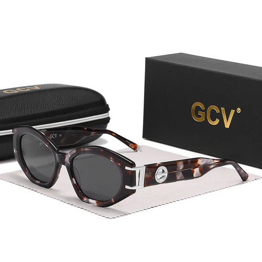 Cat Eye Acetate Polarized UV400 Avant-Garde Fashion Sunglasses for Women Luxury Party Eyewear
