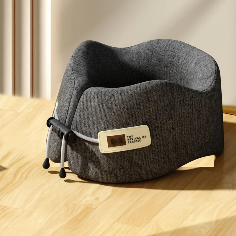 Portable Memory Foam Travel Pillow U-Shaped Ergonomic Neck Support For Airplane Car Office Nap Sleeping Headrest Soft Cushion