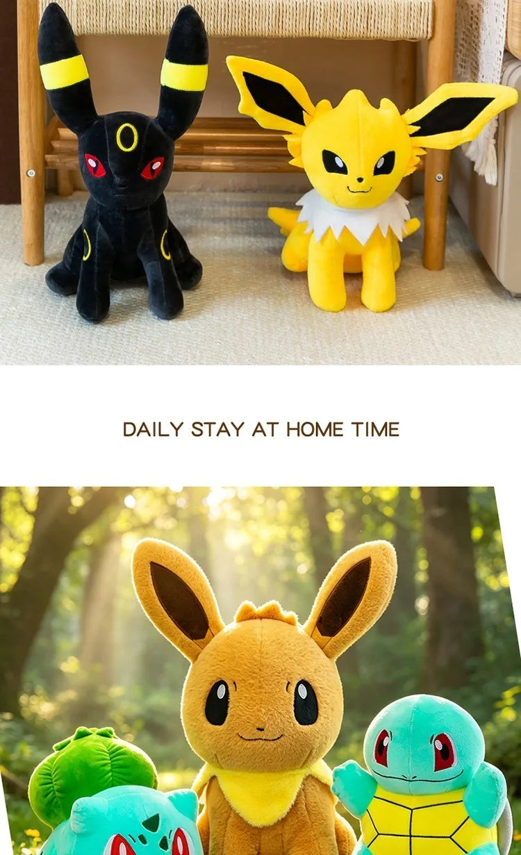 Cute Fantasy Creature Plush Toy Set Soft Stuffed Pillow