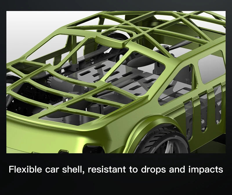 PRO RC Car 2-In-1 Air-Ground Flying 2.4GHz RC Quadcopter Headless Mode With Electric Aerial Vehicle Mini Dron Toys