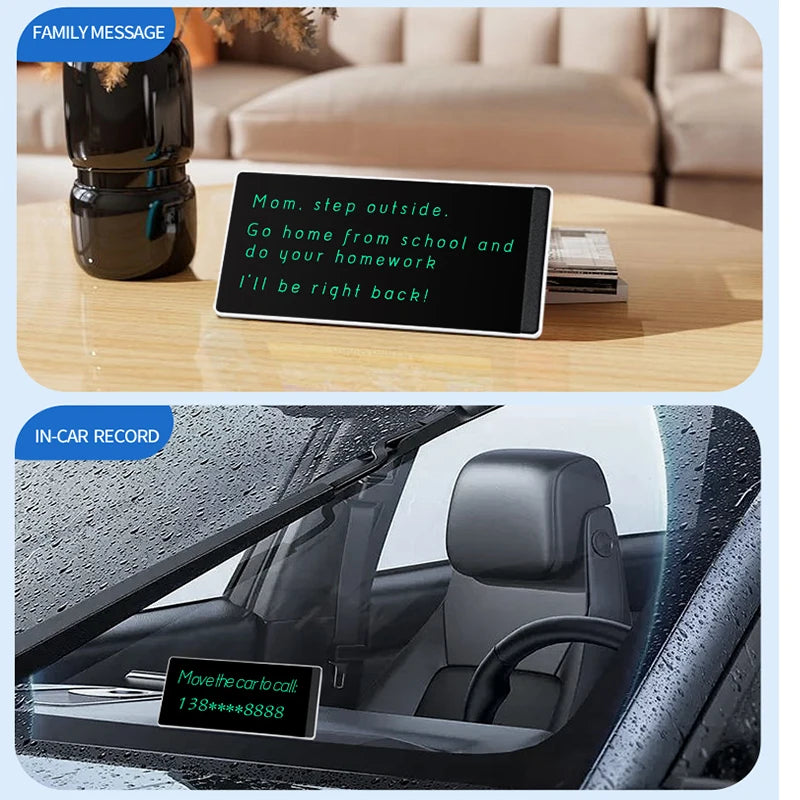 6.5-inch Screen Superfine Handwriting LCD Writing Board Meeting megnetic Single/Double Sided Pad Liquid Drawings Tablet