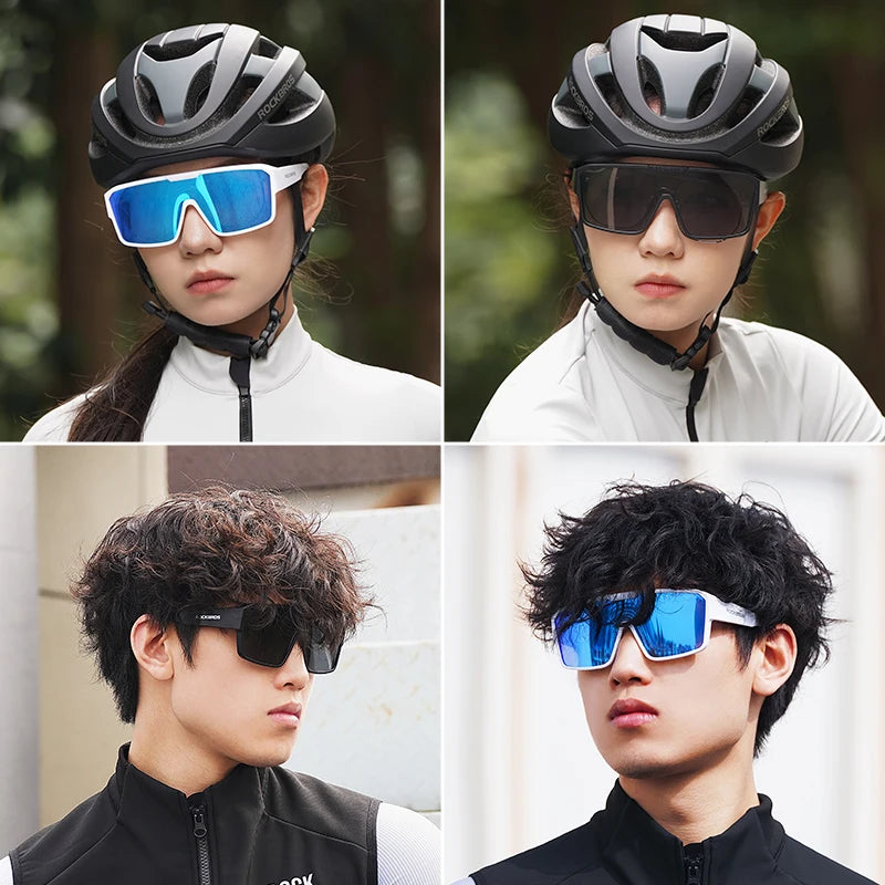 Polarized Cycling Glasses Set for Myopia Glasses UV400 Sun Protection Driving Fishing Hiking Cycling Eyewear Sunglasses