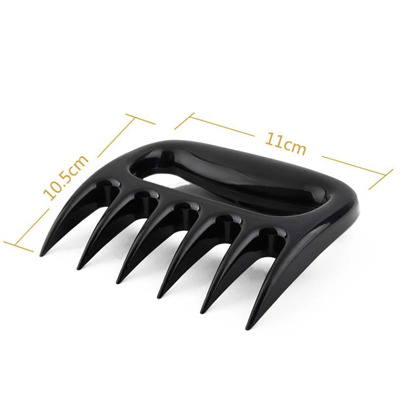 1 Pieces Bear Claw Meat Grinder Tear Meat Tools Bear Claw BBQ Fork To Tear Meat Food Fork Points As Meat Barbecue Kitchen Tools