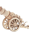 Wheeled Siege Artillery 3D Wooden Puzzle Game Toys