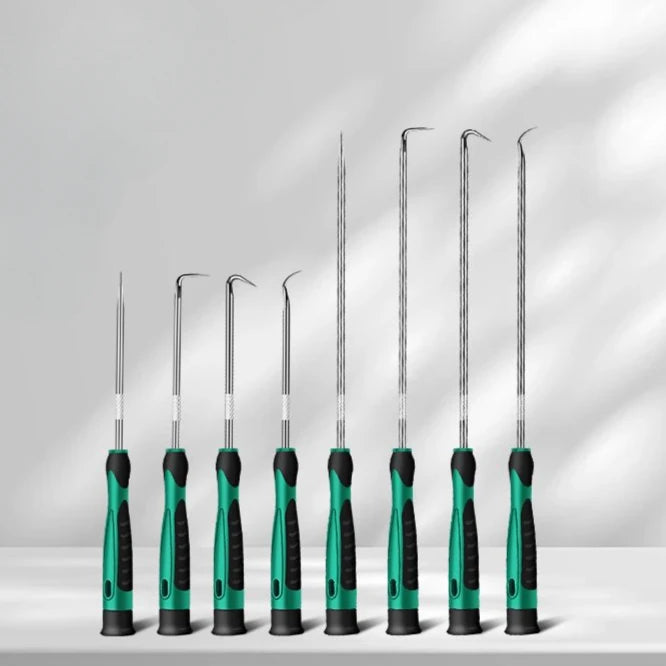 Car Auto Vehicle Oil Seal Screwdrivers Set O-Ring Seal Gasket Puller Remover Pick Hooks Tools Sealing Repair Tools 16cm 4Pcs