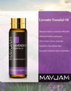 10ML Aromatic Diffuser Essential Oil Lavender Vanilla Myrrh Fragrance Oil For Soaps Candle Making Massage Humidifiers