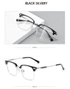 Square Optical Prescription Men's  Eyeglasses Frames Anti-Blue Light Reading Glasses Myopia Hyperopia