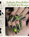 10ml Green Cat  Gel Ultra Shine Semi Permanent Soak Off UV Gel Manicure Nail Art Varnish Sparkling Nail Art