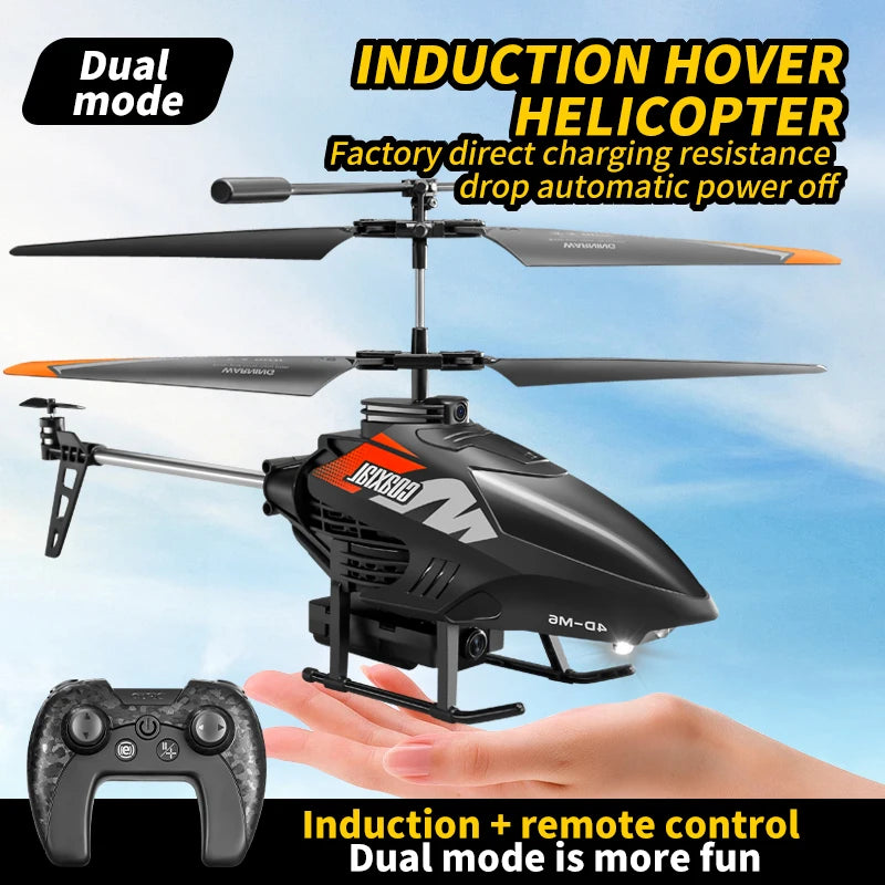 4DRC M6 Remote Control RC Helicopter with 4K Camer Altitude Hold Drone 2.4GHZ 4CH Aircraft for Adults Birthday Gifts Toys