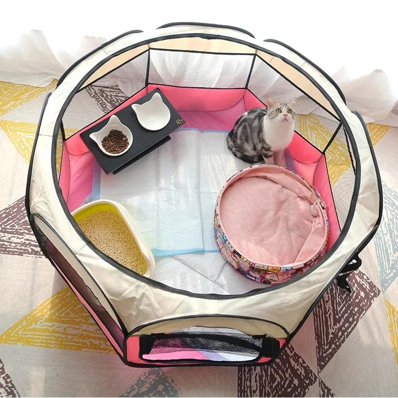 Cozy Pet House Bed for Cats and Small Dogs