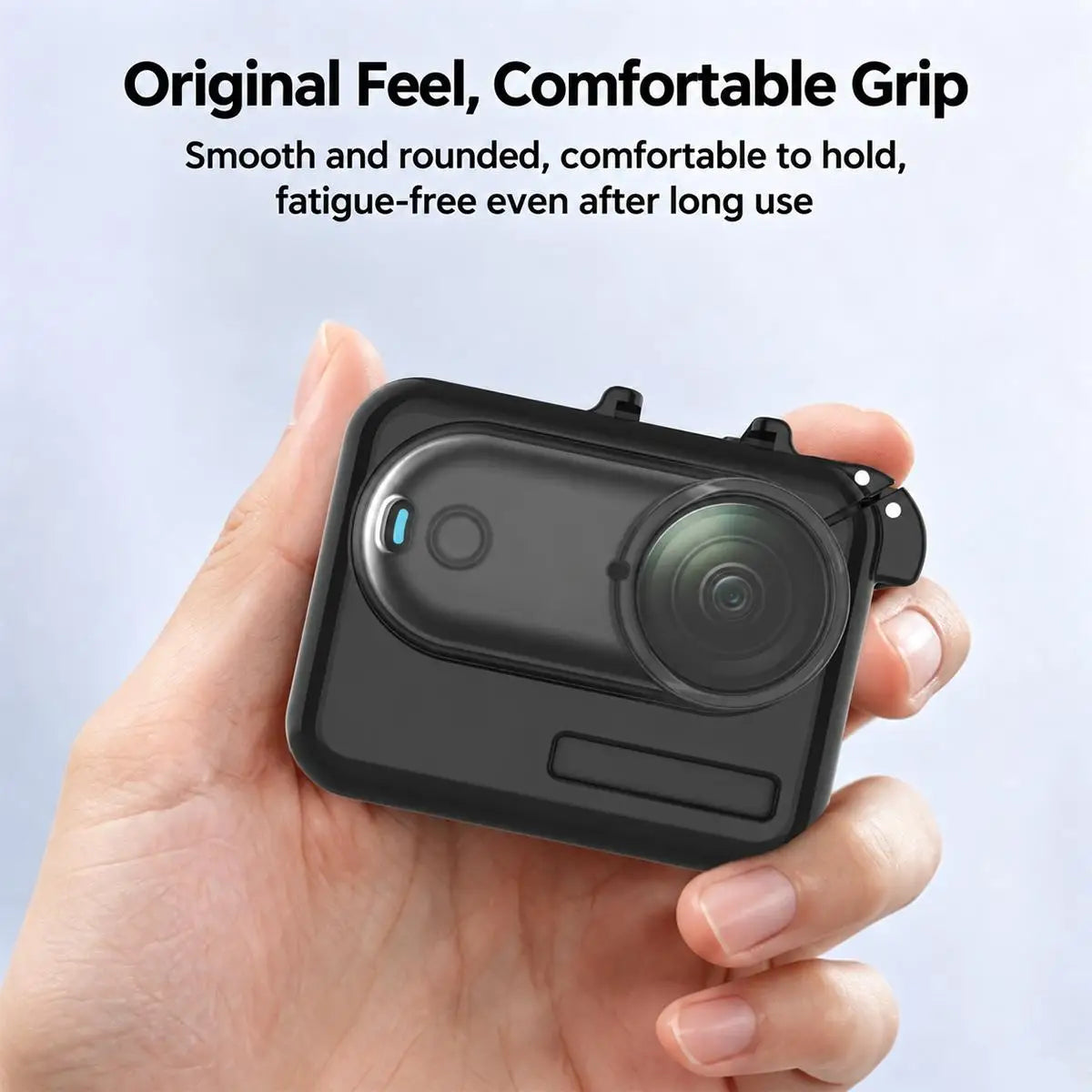 Protective Charging Case Cover with Lens Cap for Insta360 GO 3 and GO 3S
