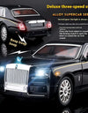 1:18 Rolls Royce Phantom Alloy Diecast Model Car Metal Large Games For Mother Birthday Gifts  Boy Collection Hobby