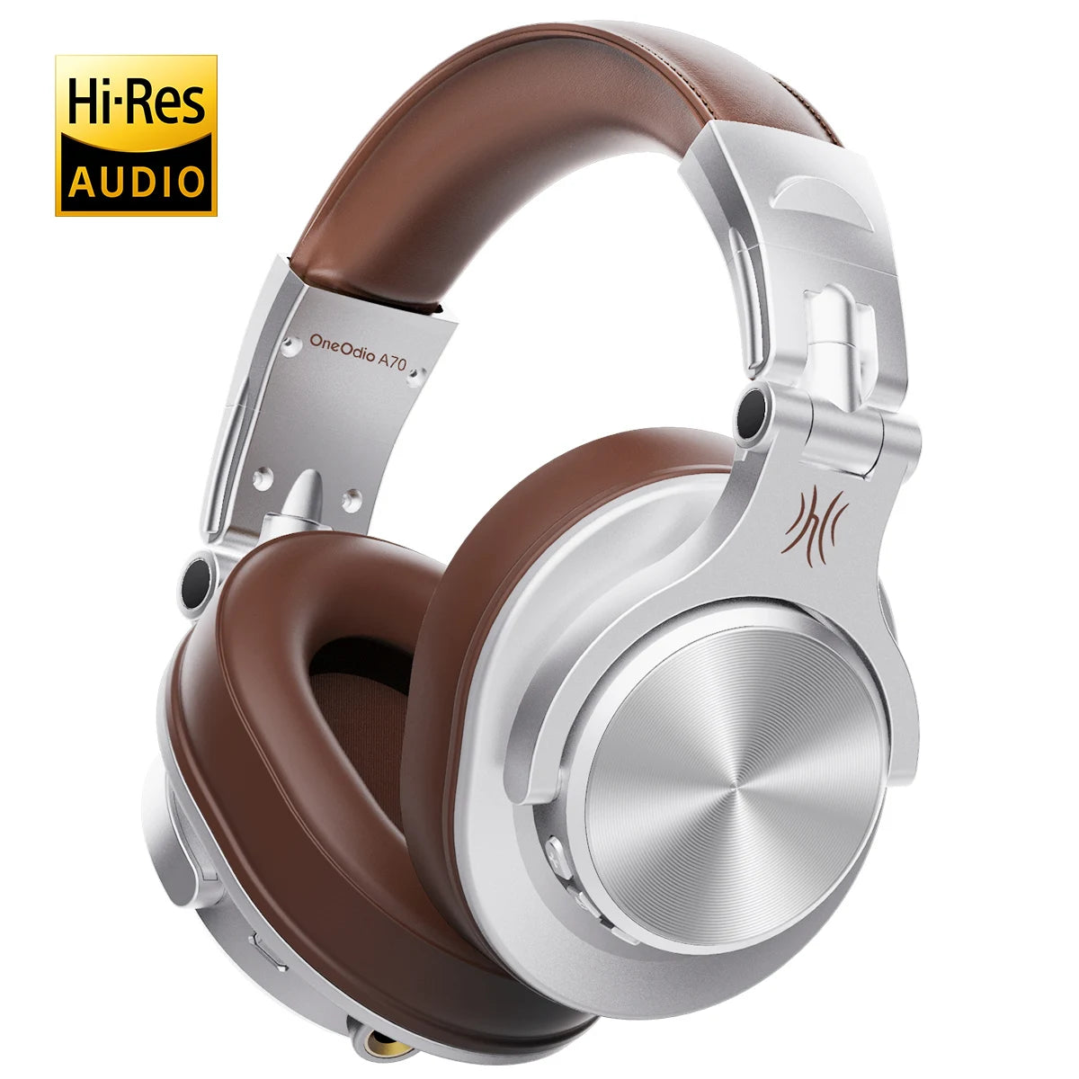 A70 Fusion Wired + Wireless Bluetooth 5.2 Headphones For Phone With Mic Over Ear Studio DJ Headphone Recording Headset