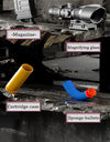 M416 Assault Step Grab Electric Continuous Soft Bullet Gunner Self integrated Children's Gun Equipment Boy Toy