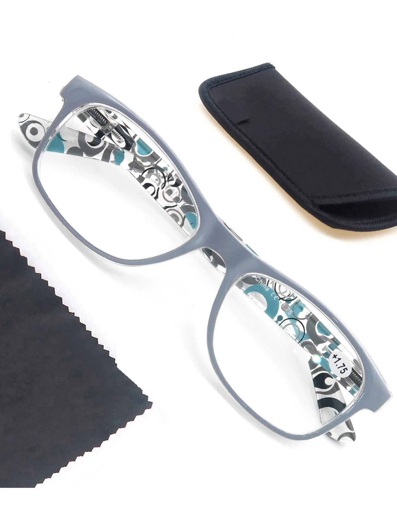 Cat Eye Reading Glasses for Women Round Colorful Classic Frame Spring Hinge Hign Quality Ladies Readers Eyeglasses with Diopter