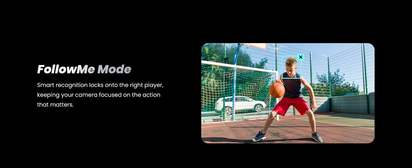 AI Auto Tracking Sports Camera 4K 60FPS Smart Team Sports Recording System