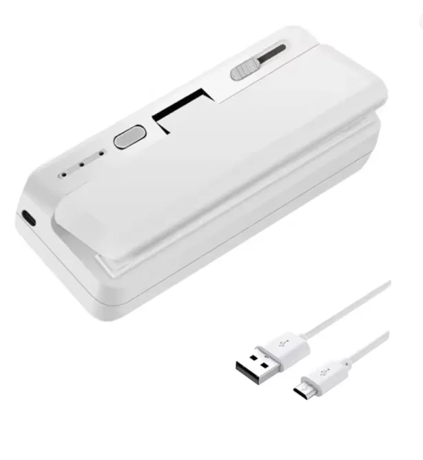 Mini Rechargeable Heat Bag Sealer – Portable Handheld Plastic Bag Sealing Machine for Food Storage & Packaging