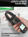 Smart Clamp Multimeter 600V Meter AC/DC Voltage Tester Ammeter Pliers Test Voltmeter Capacitance Ohm Current Tools