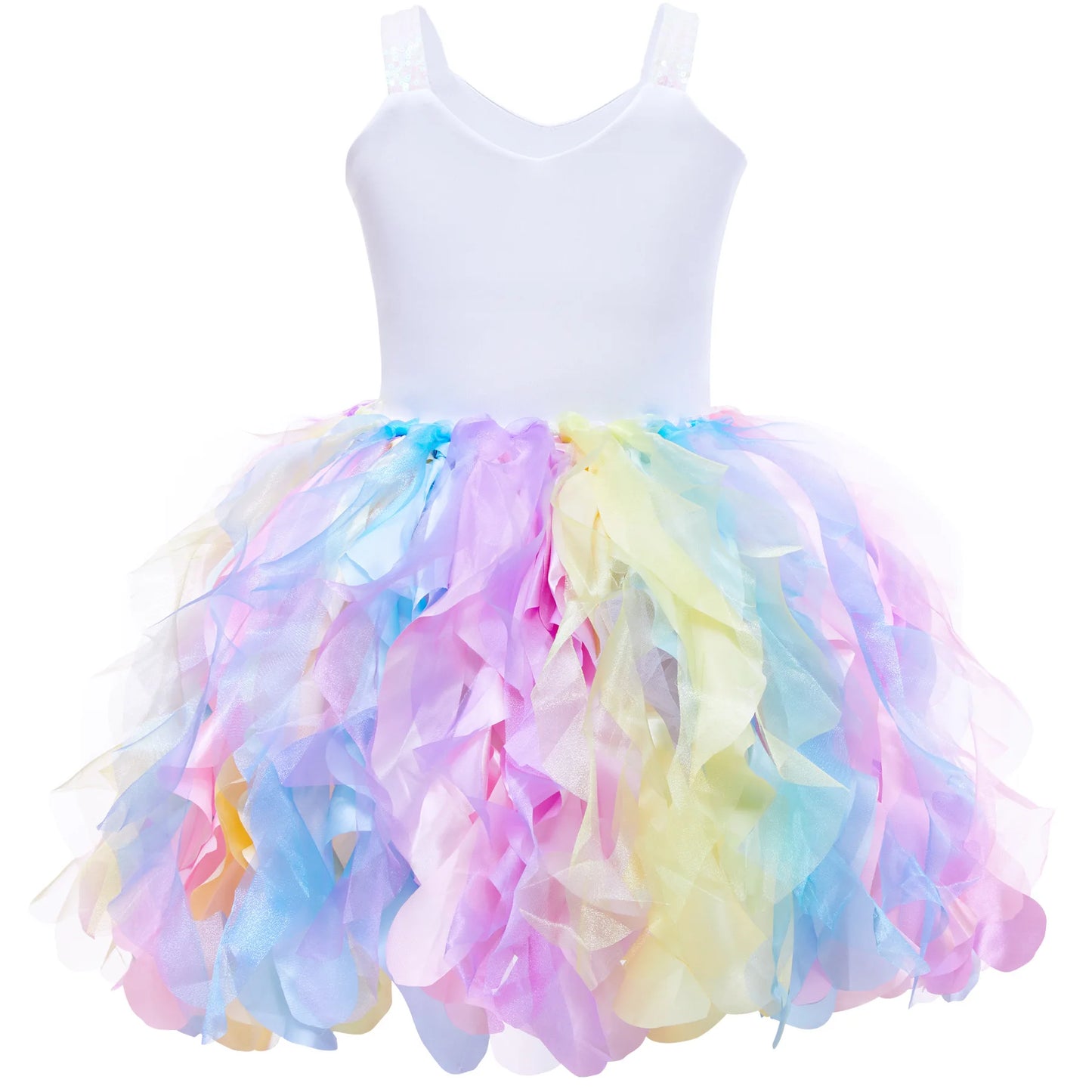 Sequin Pageant Dress with Spiral Hem Birthday Party Gown