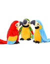 Parrot Talking Electronic Speaking Record Repeats Cute Soft Stuffed Animal Bird Doll Children Kids Baby Gift