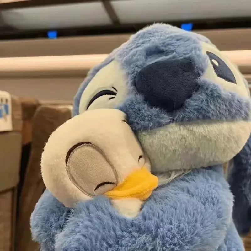 Disney 20cm Plush Doll Stitch Lilo Doll Cute Duck Stitch Plush Stuffed Toy Christmas 's Birthday Gift Kawaii Toys