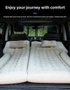 Portable Dual-Use Inflatable Bed For Car Travel Off-Road SUV Rear Seat Flocking Multi-Functional Comfortable Mattress