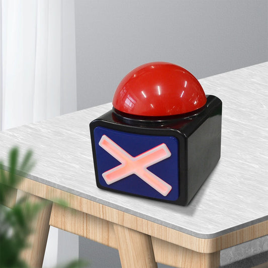 Game Answer Buzzer with Sound & Light – Trivia Quiz & Contest Button