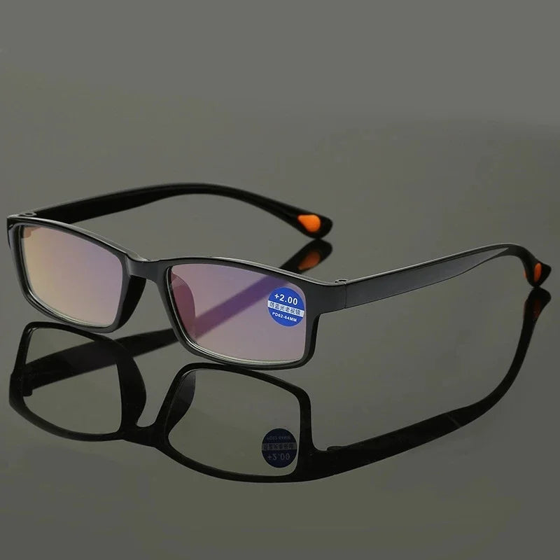 Reading Glasses TR90 Anti Blue Light Reading Glasses for Men Computer Eyeglasses Presbyopia Eyewear 1.0 2.0 3.0