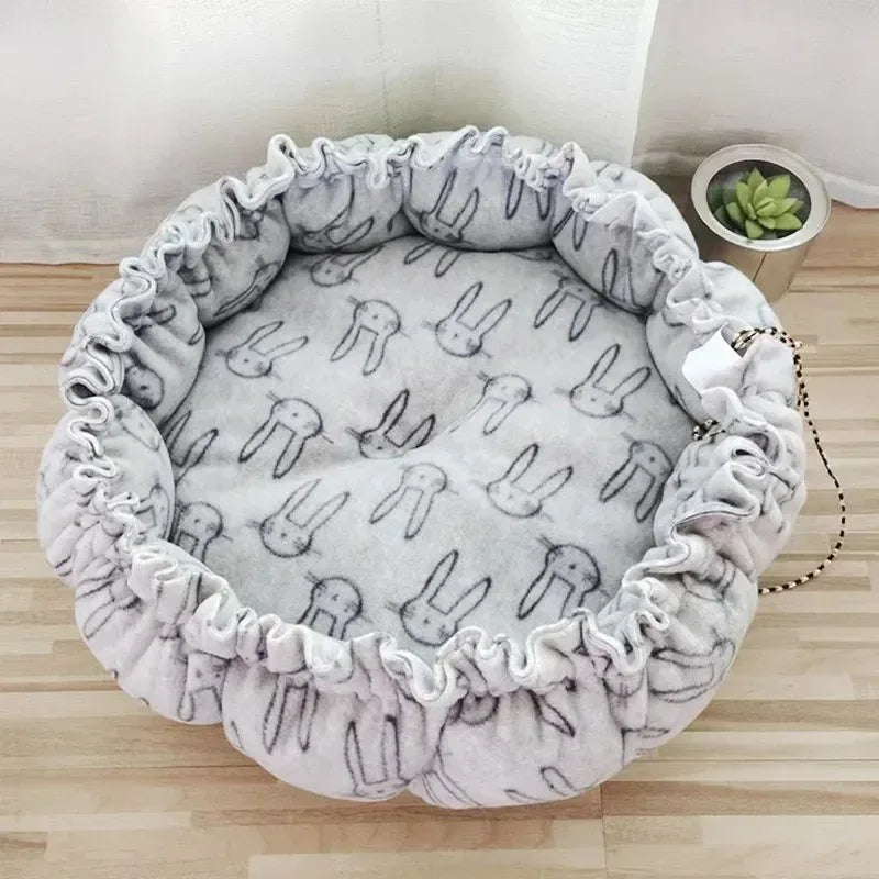 Plush Pet Bed Cushion for Cats and Small Dogs