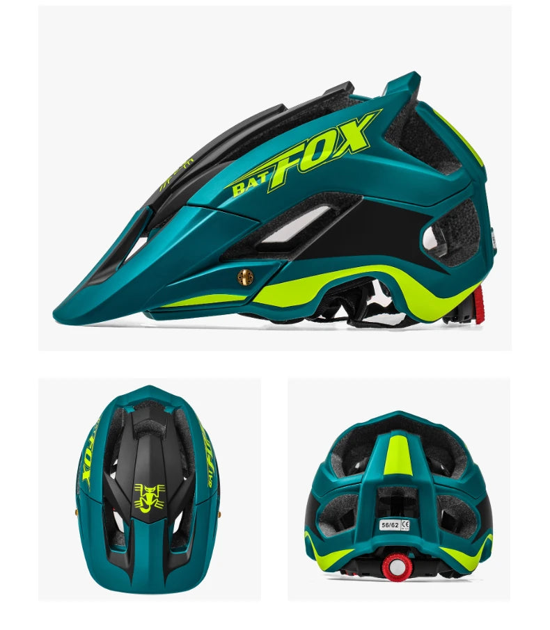 MTB Cycling Helmet With Adjustable Fit And Removable Padding