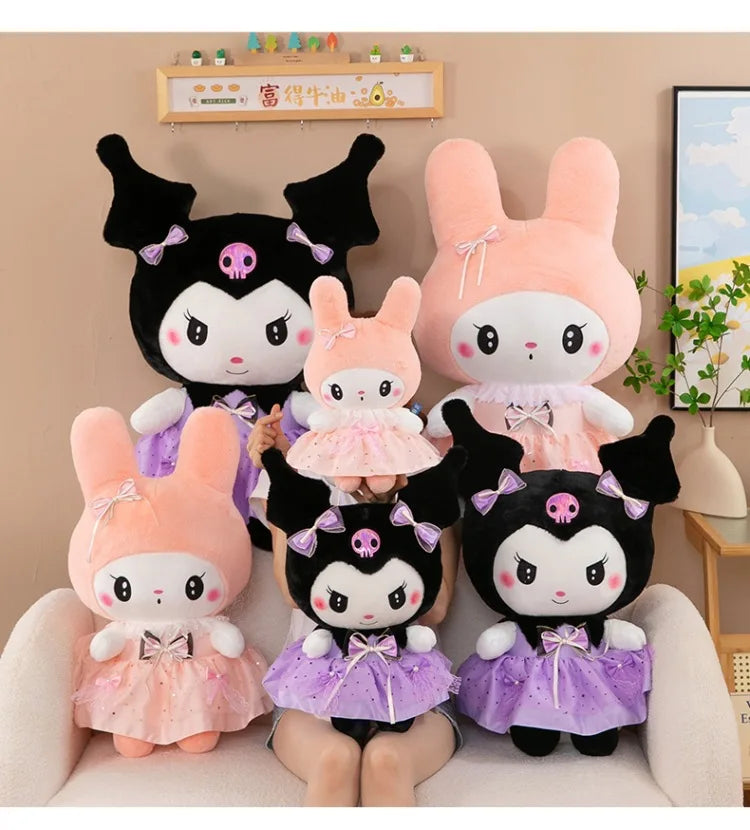 Cute Butterfly Dress Character Plush Stuffed Doll Toy