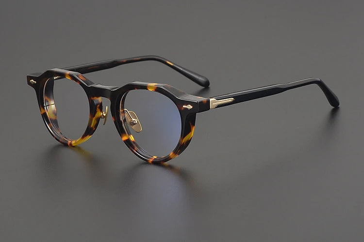 Vintage Oval Acetate Optical Eyeglasses Frame