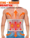 Red Light Heating Vibration Massage Inflatable Belt Airbag Support Air Decompression Back Brace Adjustable Waist Support Belt