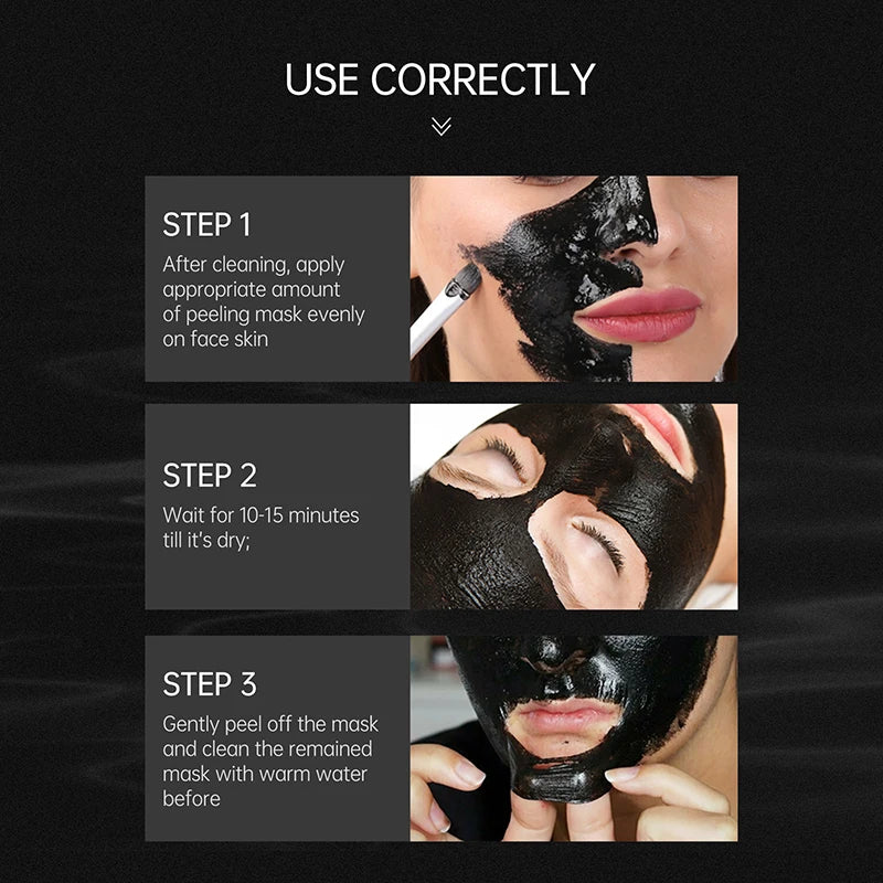 Blackhead Remover Black Dots Facial Masks Nose Bamboo Charcoal Point Pimple Anti Acne Spot Face Skin Care Beauty Health